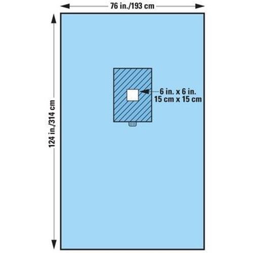 Packskynke Fenestrated – Steril – 19 st
