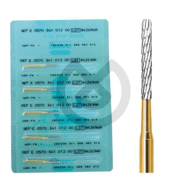 Karbidborr DC, cylindrisk + spetsig FG 012 – DENTSPLY MAILLEFER