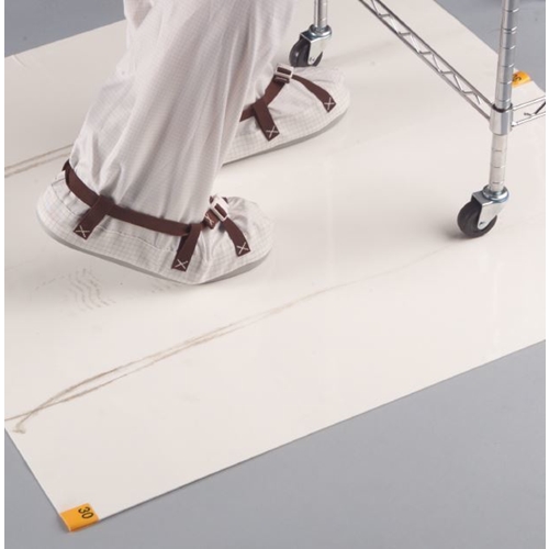 Klibbmatta Purestep – 114x66cm vit 60 lager/matta x4