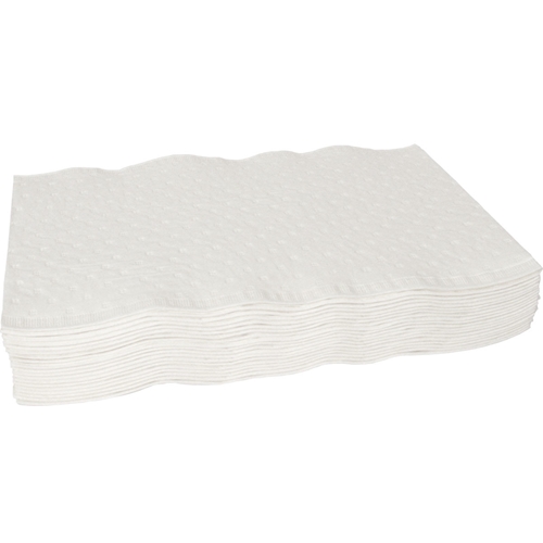 Tvättlapp papper 3L plan – 19x26cm vit Soft-Care Svanen – 1500 st