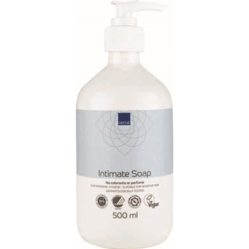Tvättlotion/intimtvätt – 500ml med pump oparfymerad – 6 st