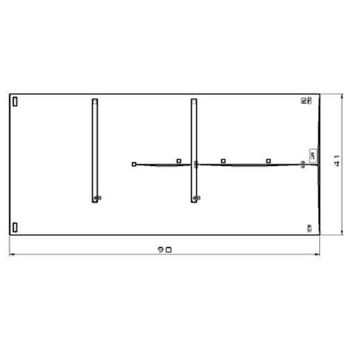 C-Arm skydd – 104x229cm – 20 st