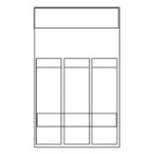 Instrumentficka – 50x25cm – 50 st