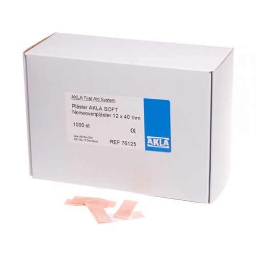 Injektionsplåster nonwoven AklaSoft – 1,2x4cm beige – 1000 st
