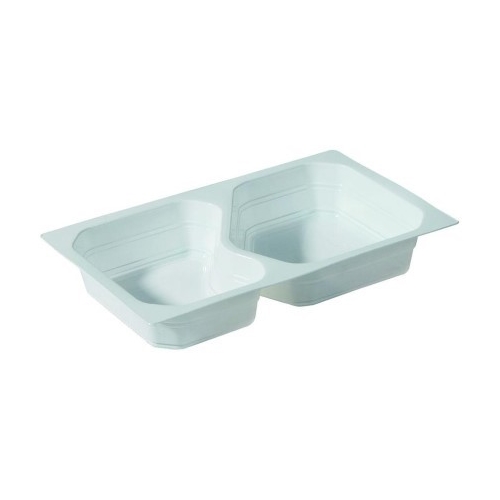 Form GN 1/4 PP Duniform – 263x161x43mm 2-fack vit – 225 st