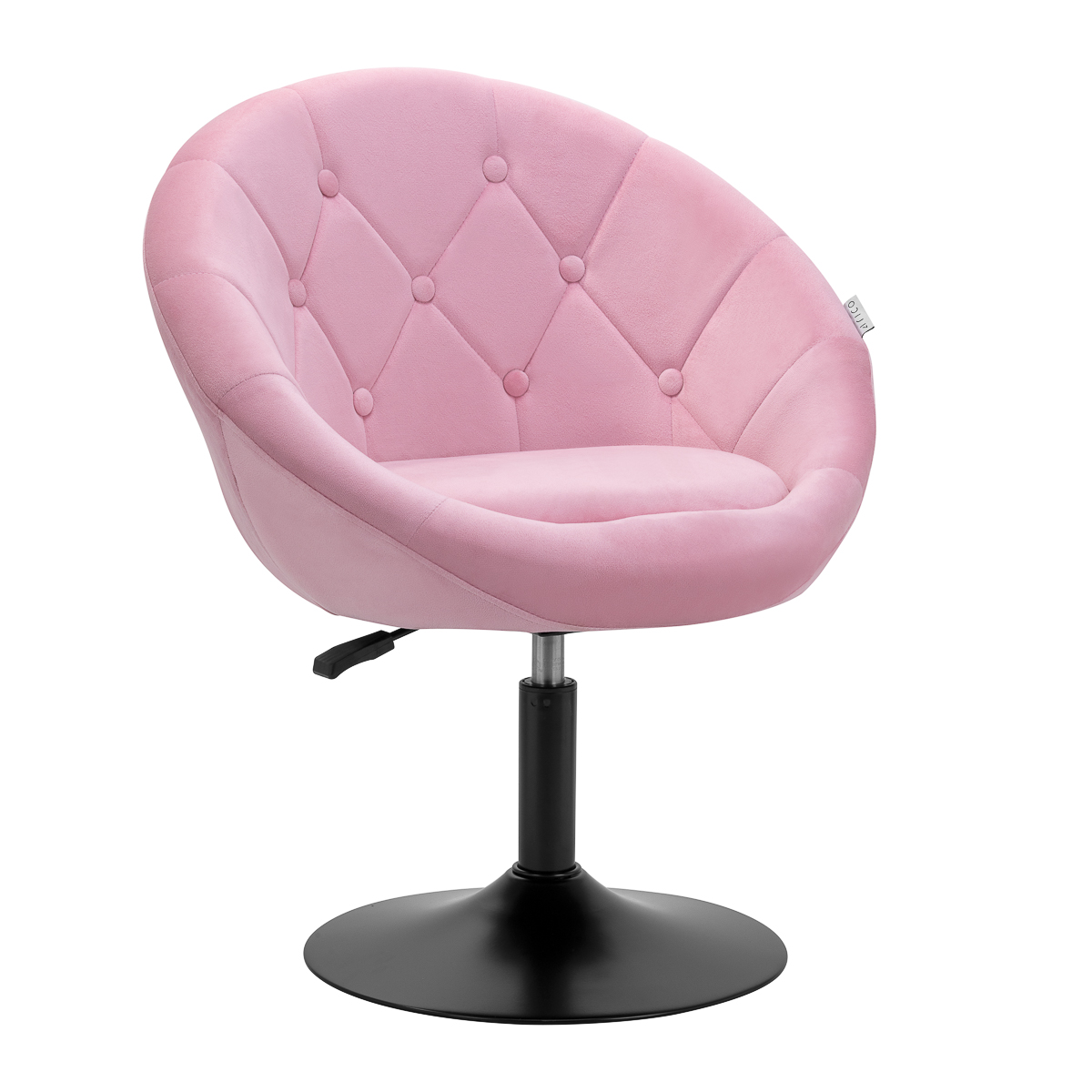 4Rico snurrstol QS-BL12G rosa