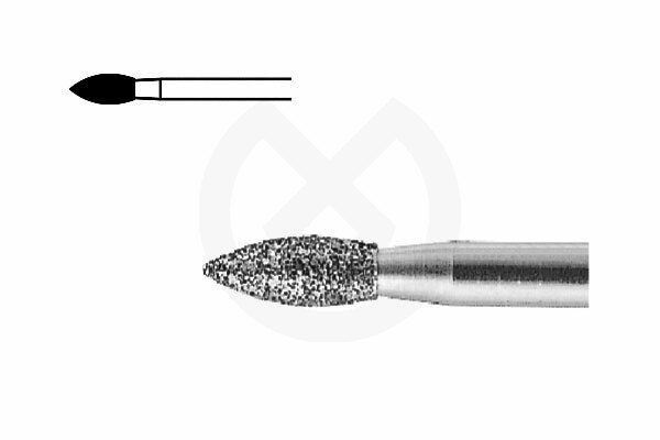 FG Borrar 257-023, flamformad, fin, Horico – HORICO