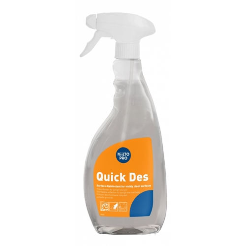 Ytdesinfektion Kiilto Pro Quick Des – 750ml rena ytor sprayflaska