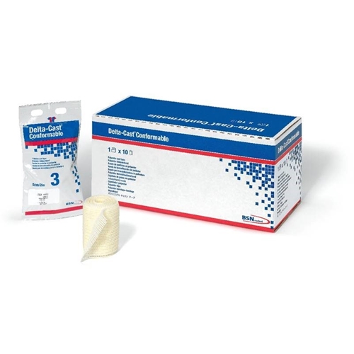 Gipsbinda Delta-Cast Conformable – 7,5cmx3,6m vit – 10 st