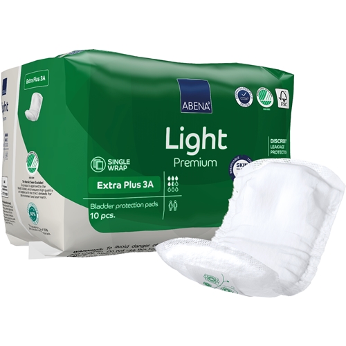 Inkontinensskydd för fixering i byxa – ABENA Light Pre Extra Plus 3A – 200 st