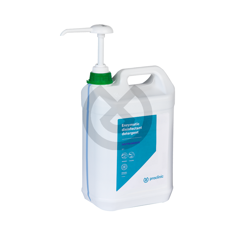 Enzymatiskt desinfektionsmedel för instrument 1% (5L) – PROCLINIC