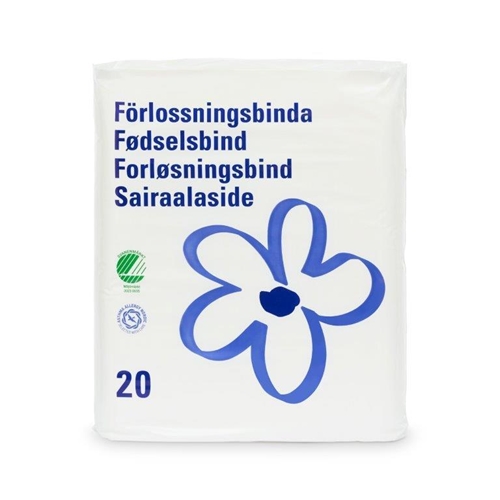 Förlossningsbinda – 7,5x30cm 18g – 20 st