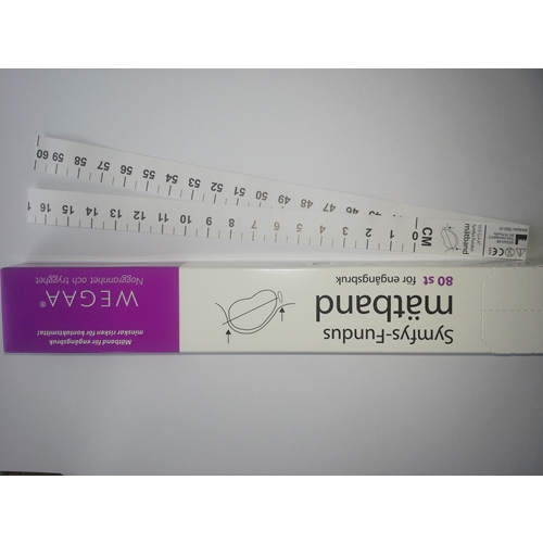 Måttband Symfys-Fundus WEGAA – 60cm CE-märkt engångs – 80 st
