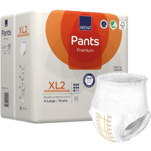 Inkontinensskydd allt-i-ett byxa – ABENA Pants Premium XL2 – 96 st