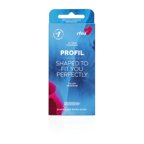 Kondom Profil – L185xB53x0,06mm 12×10-p – 120 st