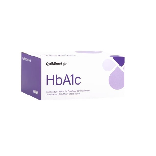 Test QuikRead Go HbA1c – med sample collector KYLVARA – 25 st