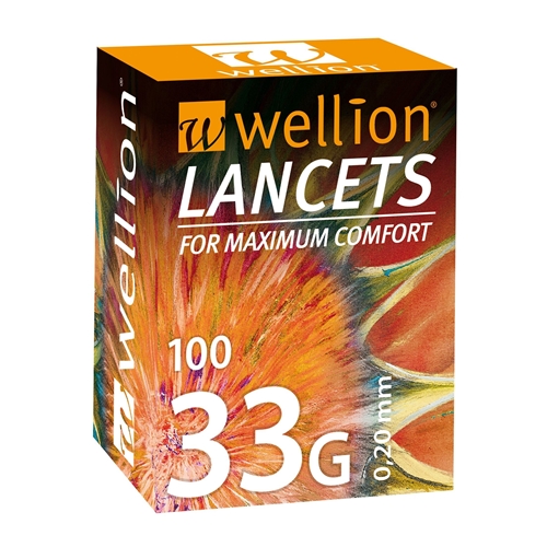 Lansett Wellion – 33G (0,20mm) gul 100-p – 100 st