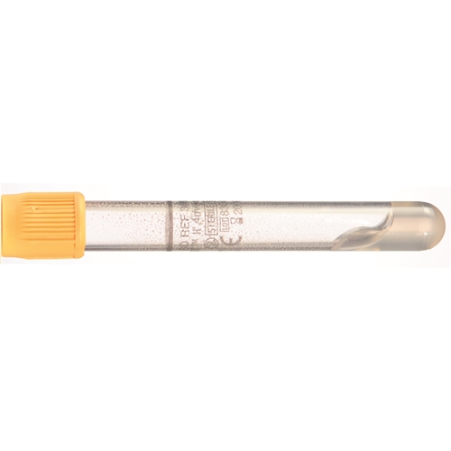 Vakuumrör BD Vacutainer SST II Advance transparent etikett – 7/4ml serum gel guldgul – 100 st