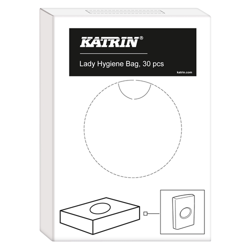 Sanitetspåse Katrin – Lady Hygiene Bag – 30 st