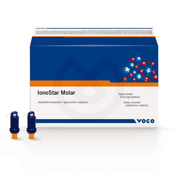 IonoStar Molar fyllningsmaterial (50 applikationskapslar) – Uppsättning – VOCO