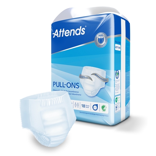 Inkontinensskydd allt-i-ett byxa – Attends Pull-Ons 6 XXS – 90 st