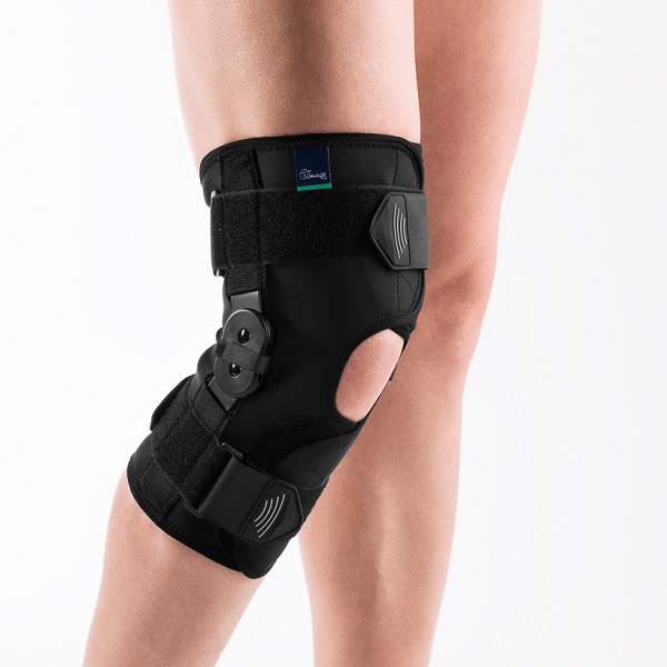 Ledad knäskydd – ”Wrap-Around” design
