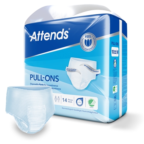 Inko skydd allt-i-ett byxa – Attends Pull-Ons 10 M – 56 st