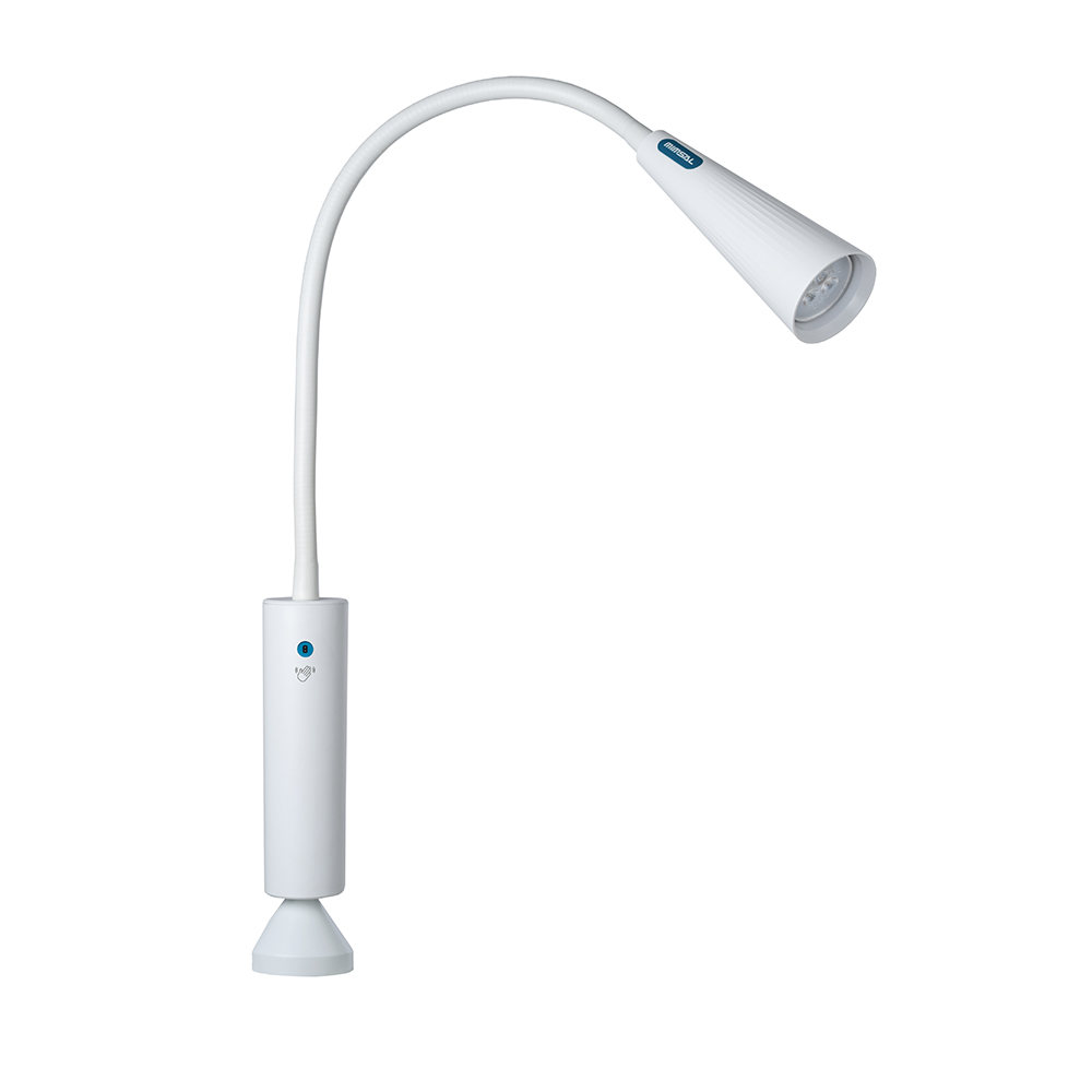 LUXIFLEX SENSOR II – Undersøgelseslampe – Berøringsfri kontakt – Valgfrit støttealternativ – SENSOR (25 000 LUX)