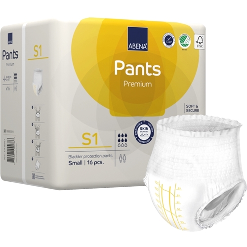 Inkontinensskydd allt-i-ett byxa – ABENA Pants Premium S1 – 96 st