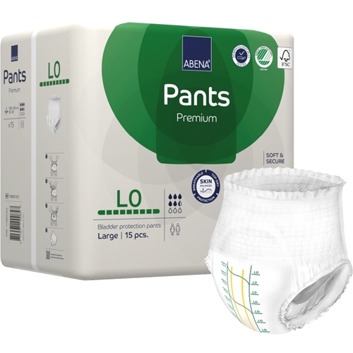 Inkontinensskydd allt-i-ett byxa – ABENA Pants Premium L0 – 90 st