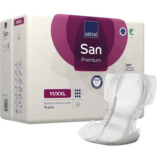 Inkontinensskydd för fixering i byxa – ABENA San Premium 11/XXL – 64 st