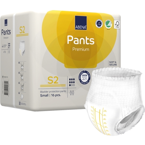 Inkontinensskydd allt-i-ett byxa – ABENA Pants Premium S2 – 96 st
