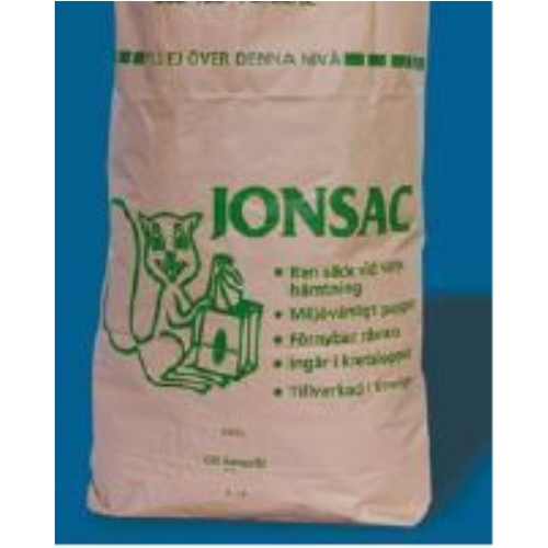 Sopsäck papper 2-blad – 350L 105x118x40cm 70gram/m2 – 25 st