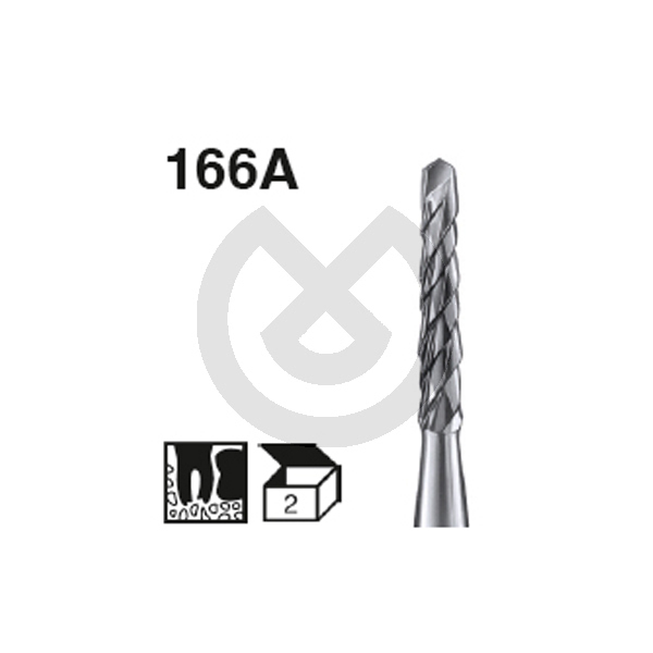 Kirurgiborr i karbid, CA 166A.021 – BUSCH