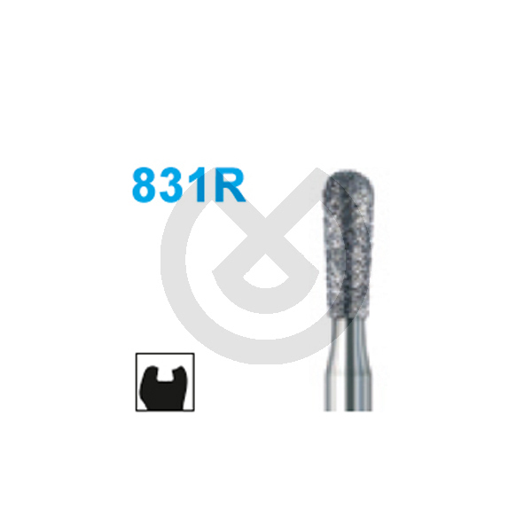Diamantborr 831R.012.FG, medelkornig – BUSCH