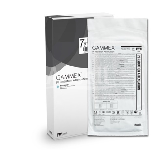 Handske GAMMEX PI Radiation – 9 pf svart steril – 5 st