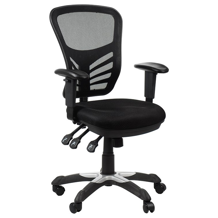 Skrivbordsstol – HG-0001 – Svart