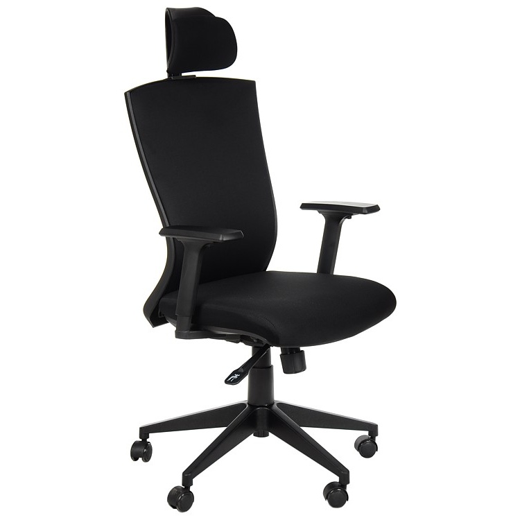 Kontorsstol – HG-0004F – Svart