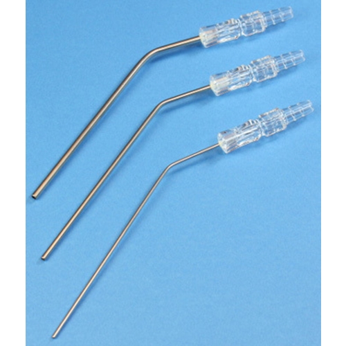 Metallsug nasal med transparent handtag – 3,0x150mm – 25 st