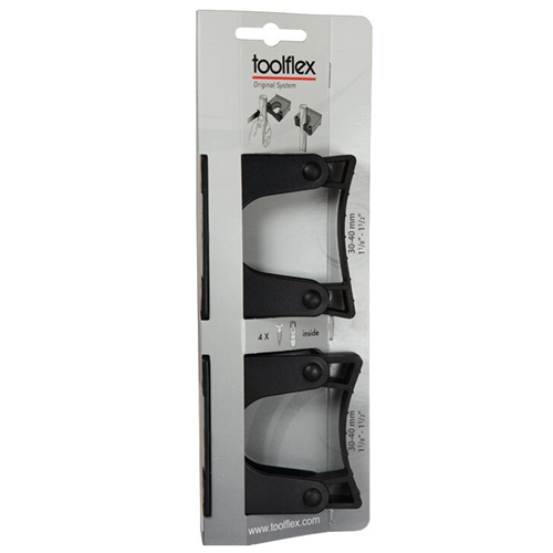 Toolflexhållare för skena – 30-40mm Maxi 2-pack – 20 st