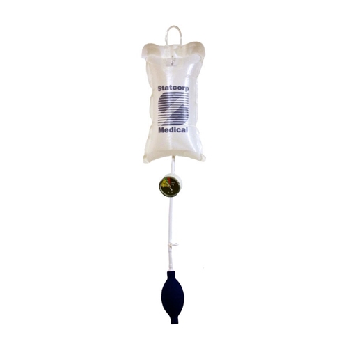 Övertrycksmanschett UNIFUSOR – 500ml manometer 3-v kran eng