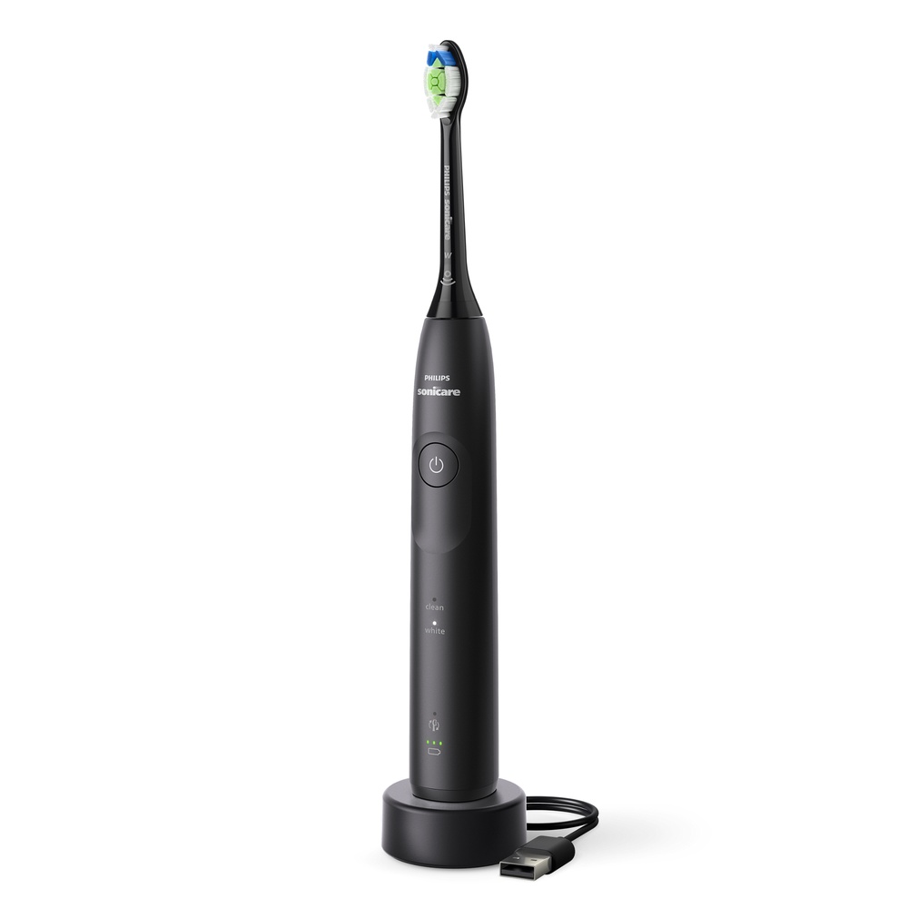 Elektrische Schallzahnbürste "Sonicare Series 5500 HX7111/01", schwarz