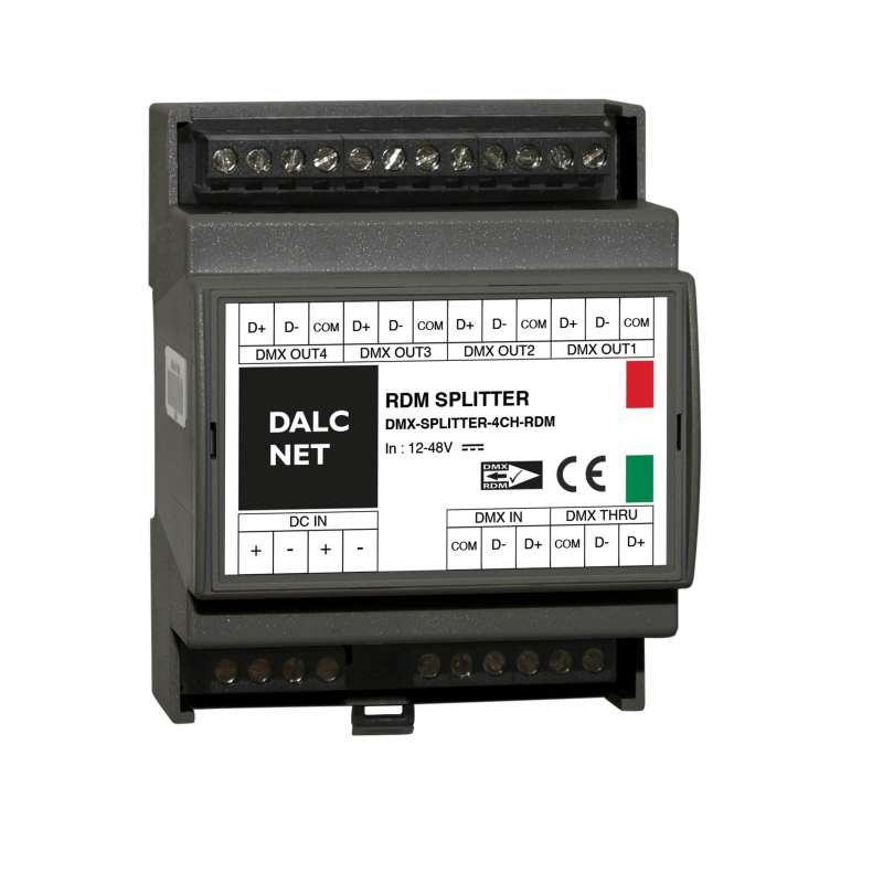 DMX-SPLITTER-4CH-RDM-LE