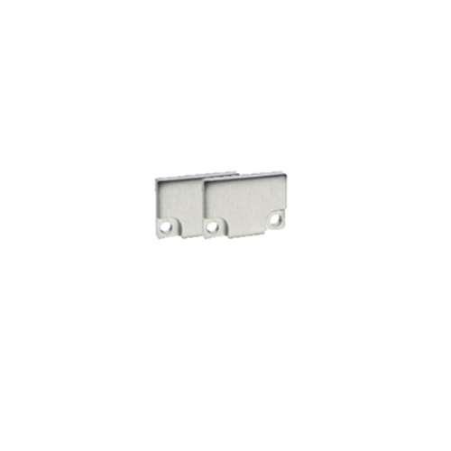 Ändavslut U-profil LÅG Alu 2st/set (3mm