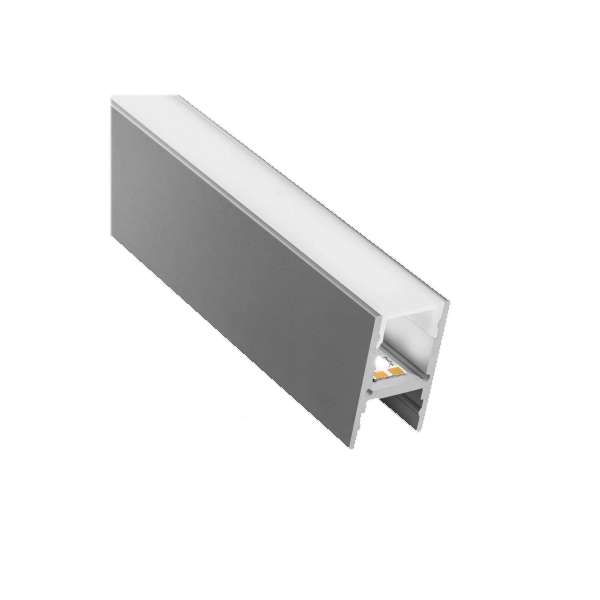 H-profil. Upp & Ner 30x18.4mm ALU. L=5m