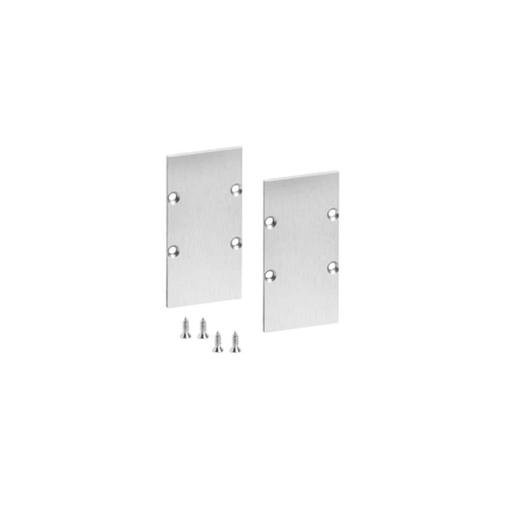 Ändavsl H-profil Duo 3060. 2st Högt