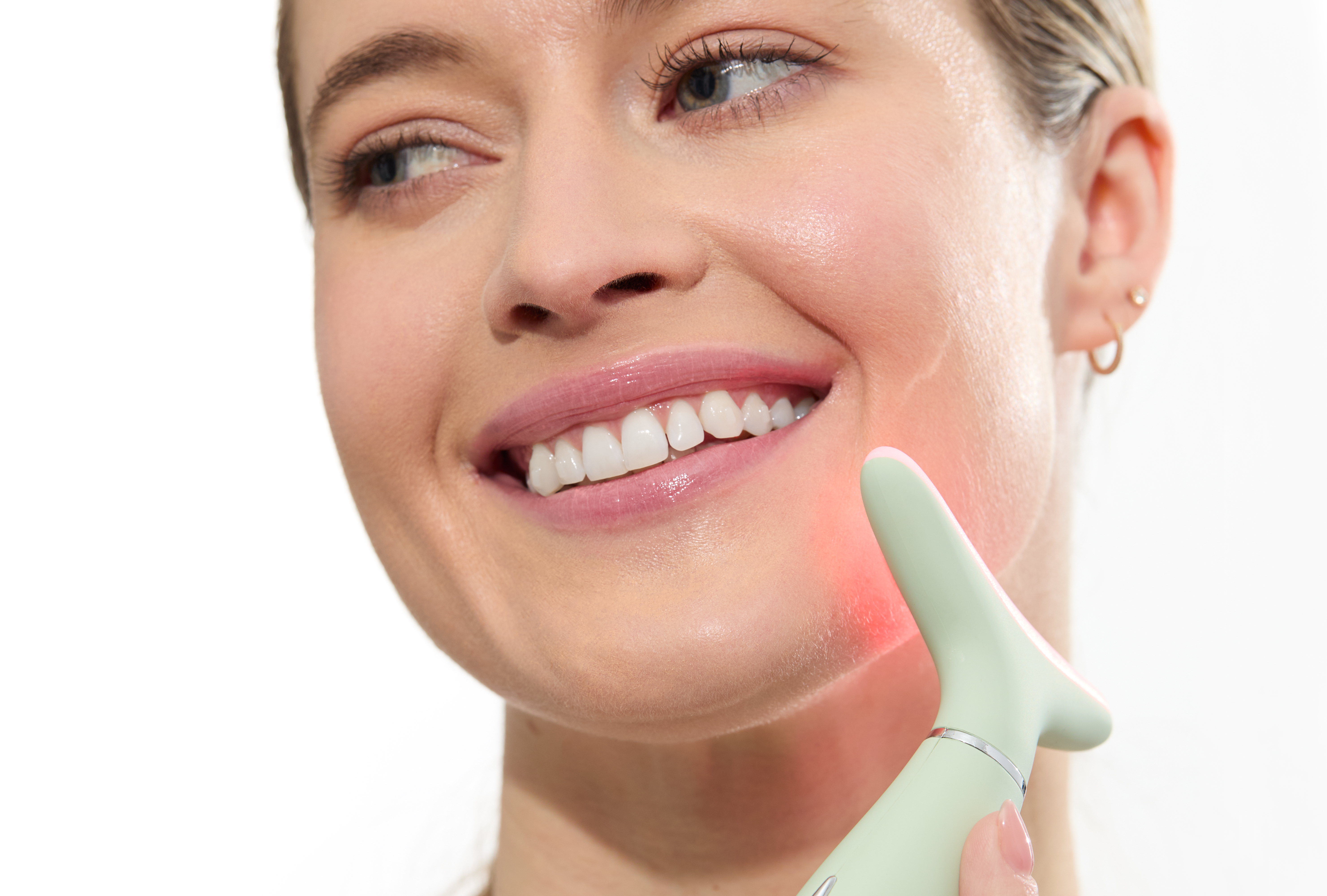Triple Light Thermal Face & Neck Massager