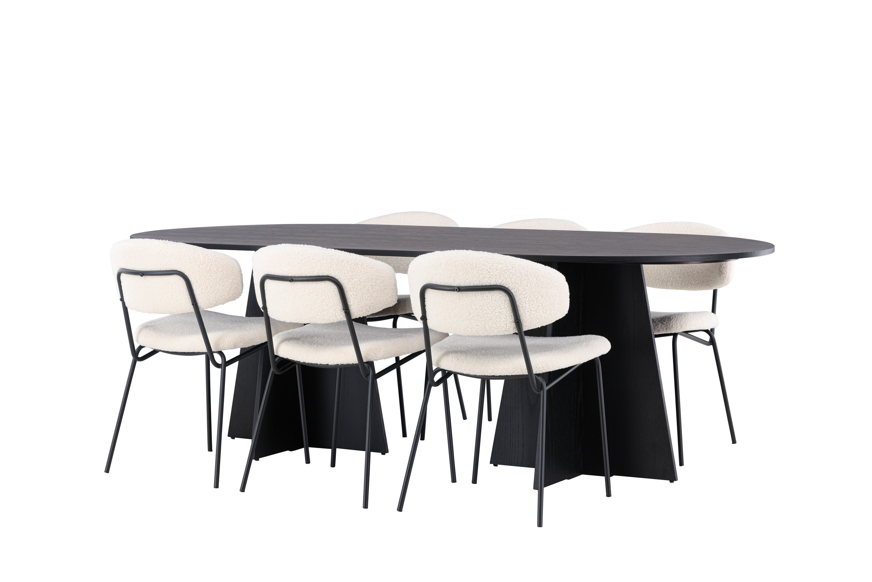 deLOHN Bootcut Oval, Chico Ovális étkezőgarnitúra