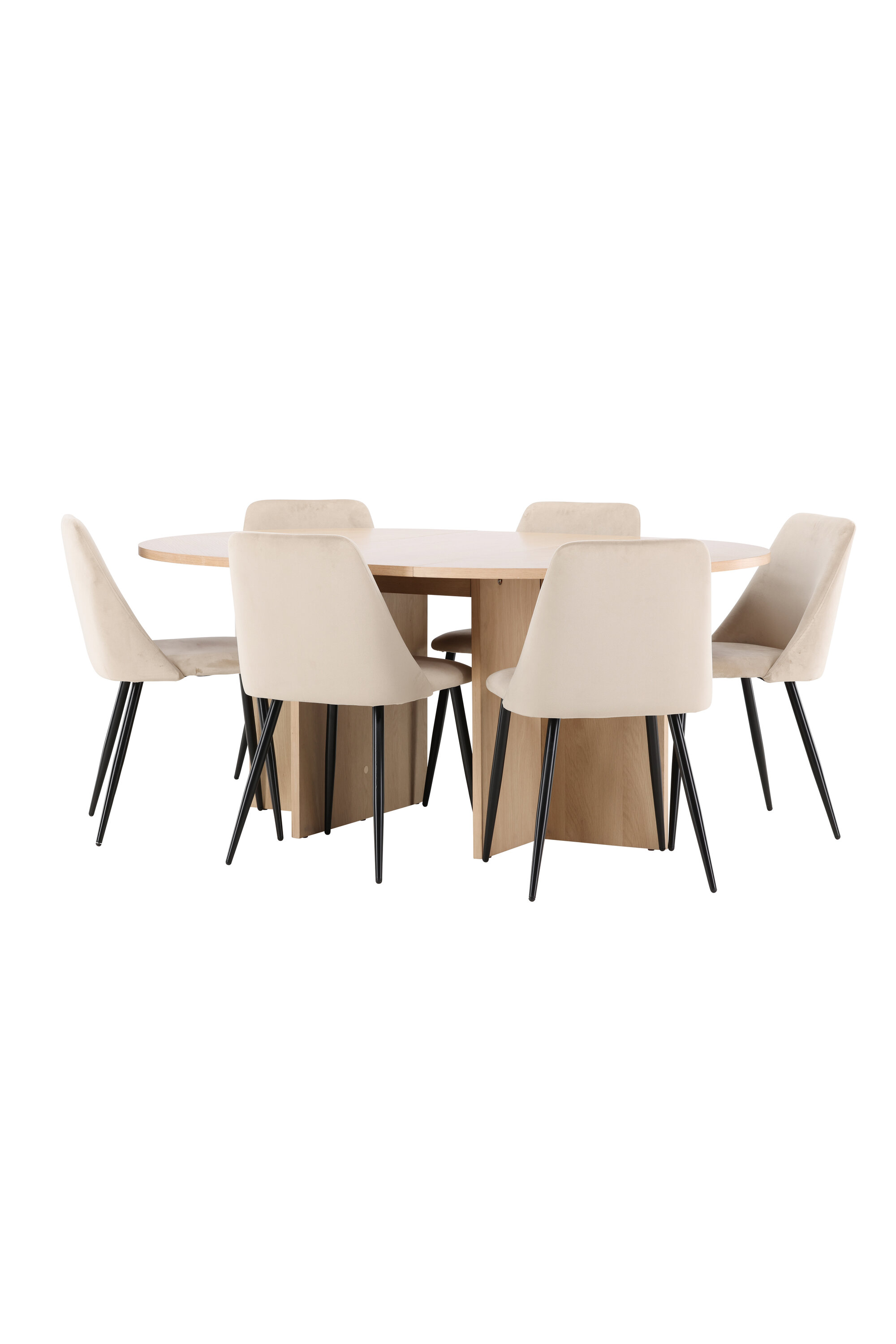 deLOHN Strada, Night Ovális étkezőgarnitúra