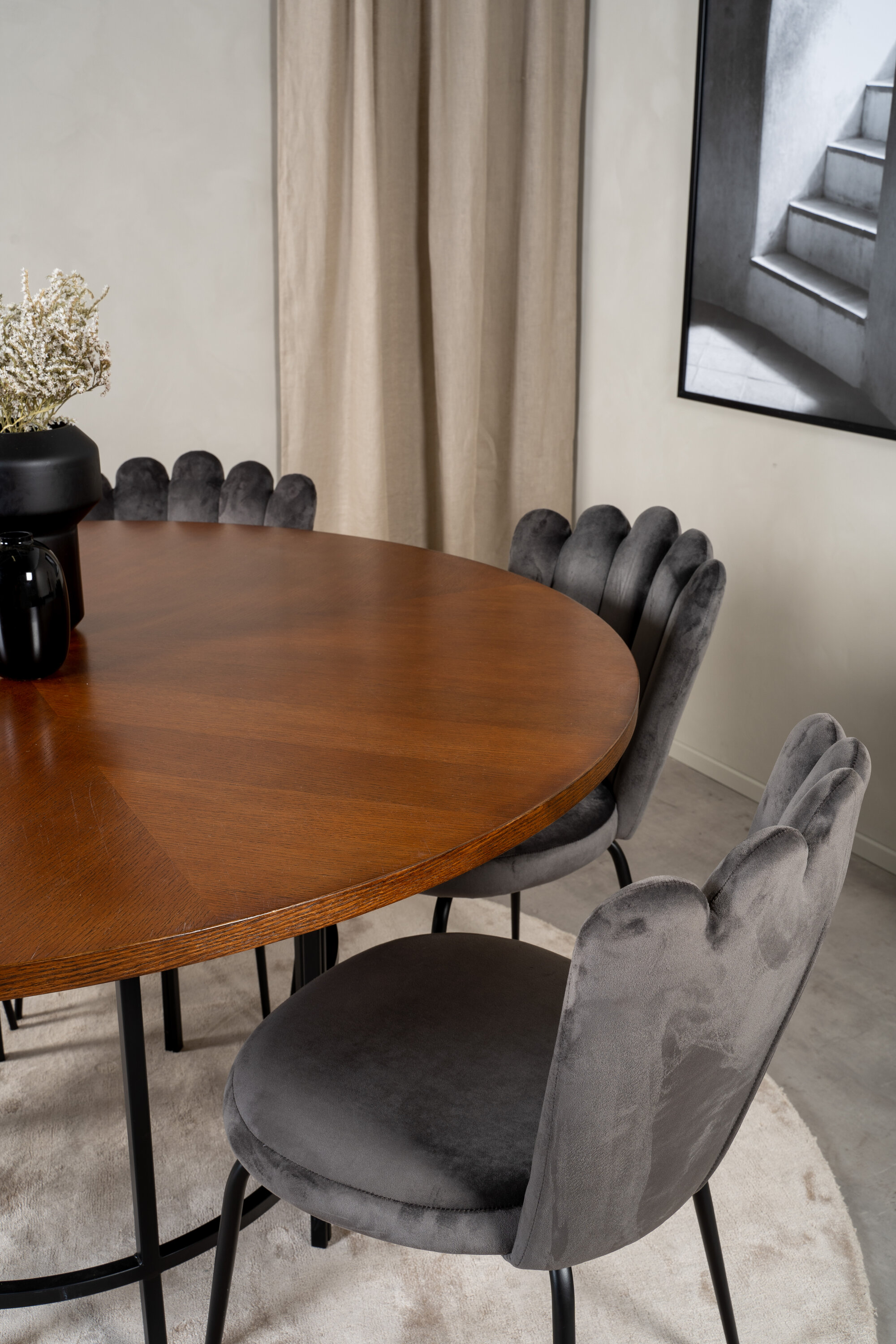 deLOHN Copenhagen, Limhamn Kör alakú étkezőgarnitúra deLOHN Copenhagen, Limhamn Kör alakú étkezőgarnitúra